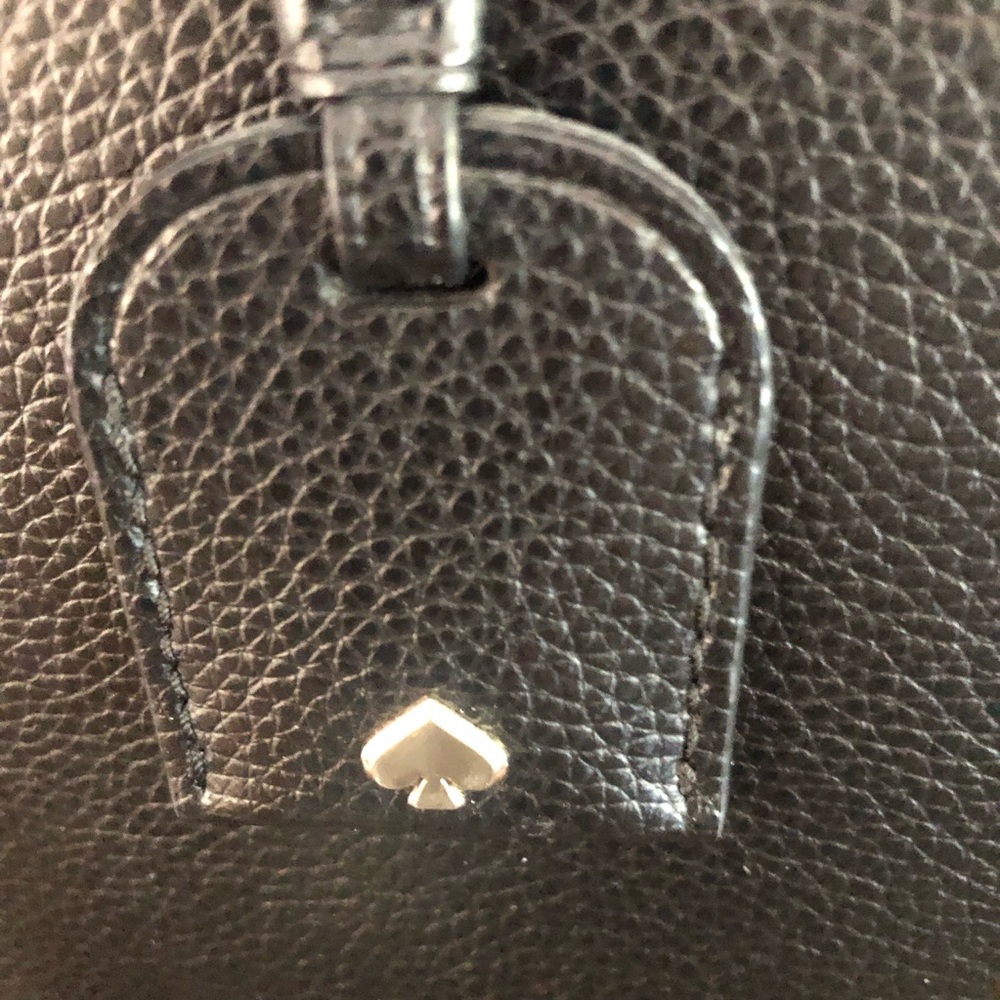 Kate ♠️ Spade Classic Black Tote - Picture 6 of 13